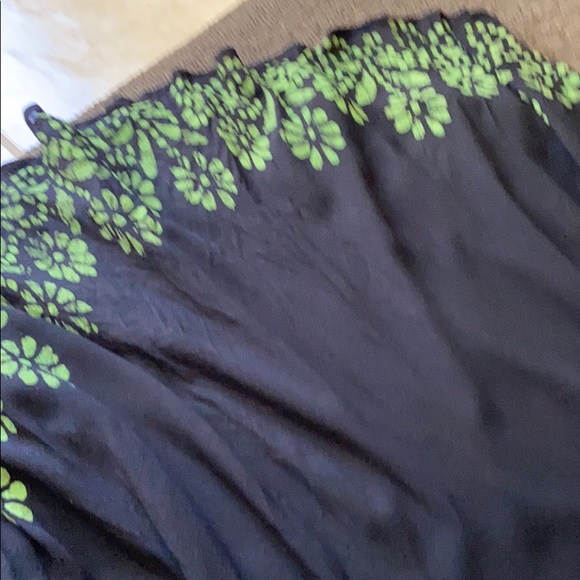 S.R FASHION | black and green dress - Picture 3 of 9